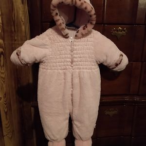 Infants warm snow suit